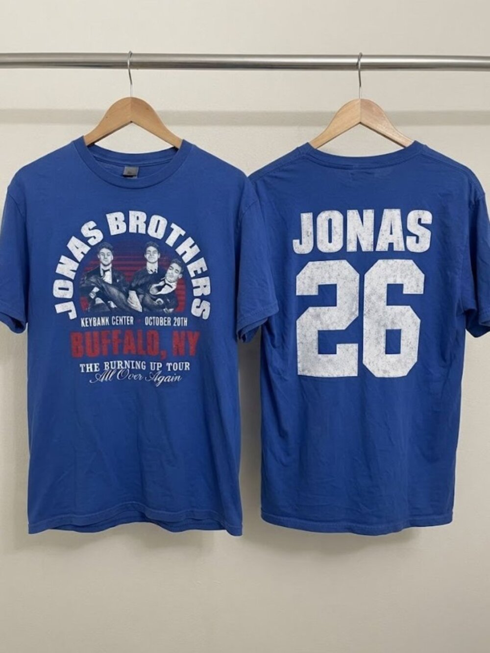 Jonas Brothers Buffalo NY City Tee 2026